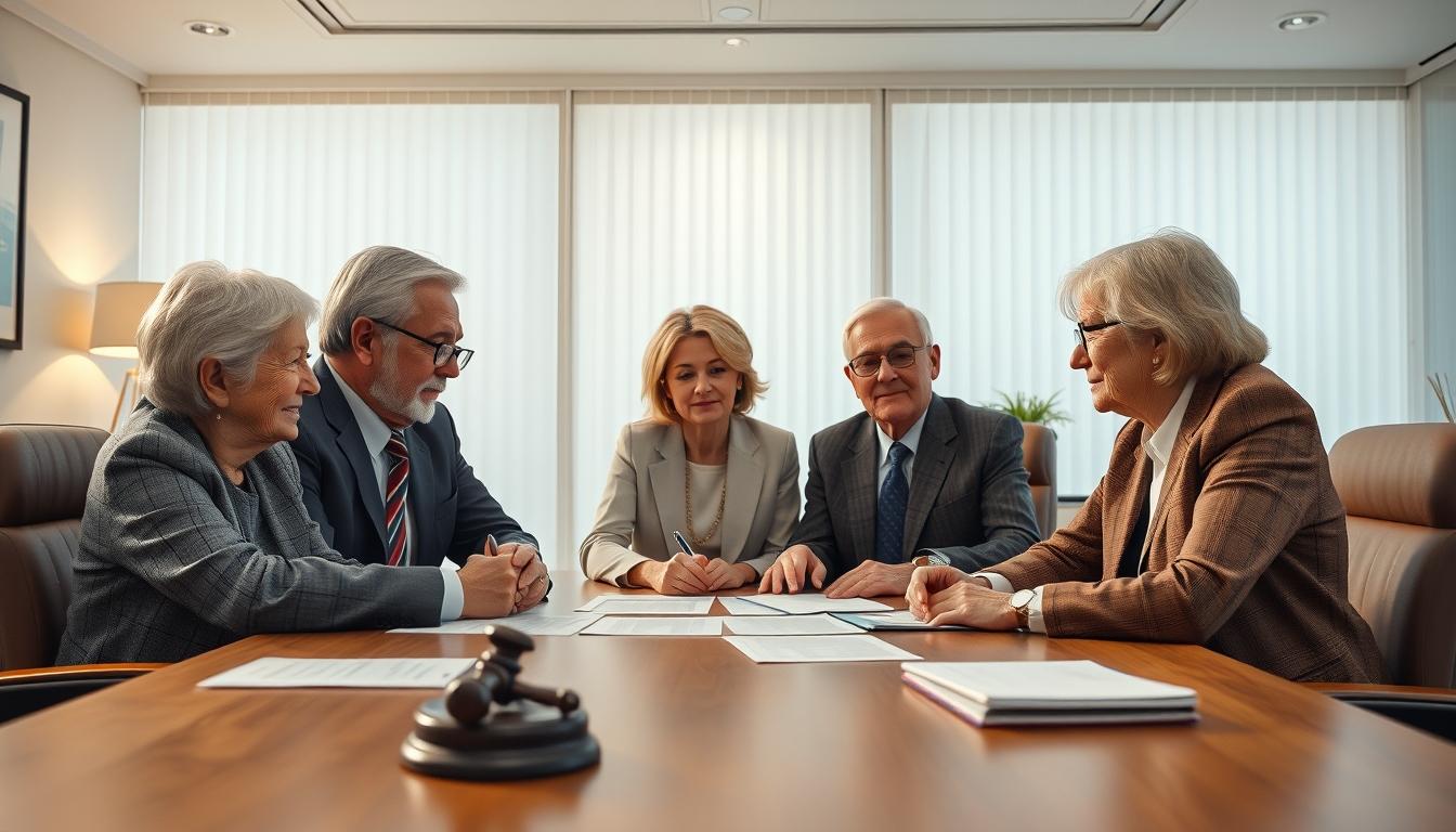 Family legal discussion support